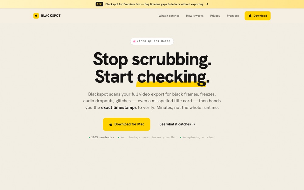 Screenshot of Blackspot