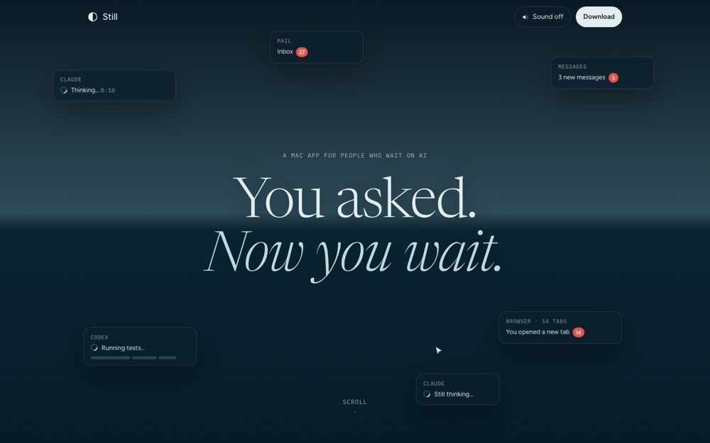 Screenshot of Still